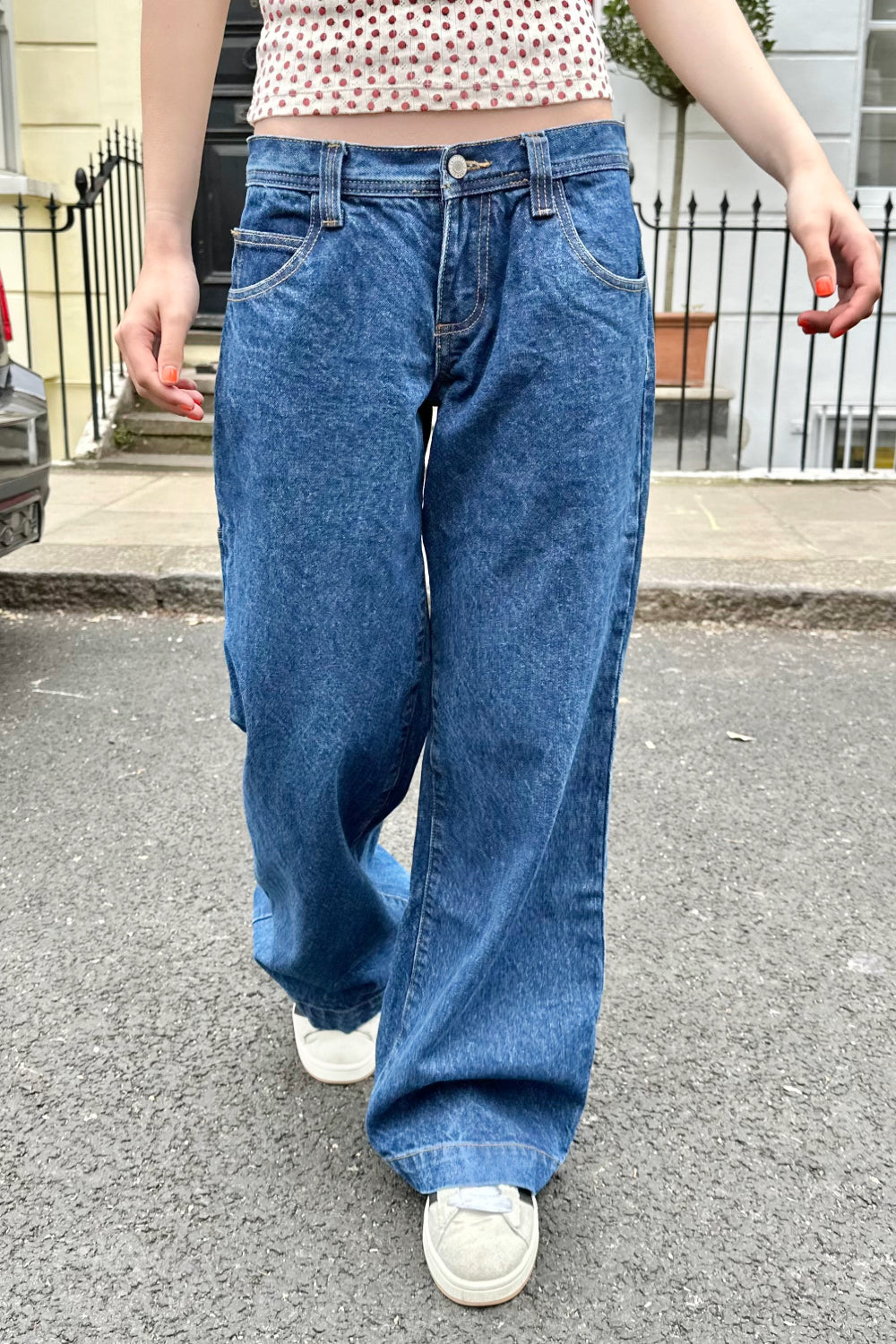 Lara Denim Cargo Pants Lara Denim Cargo Pants