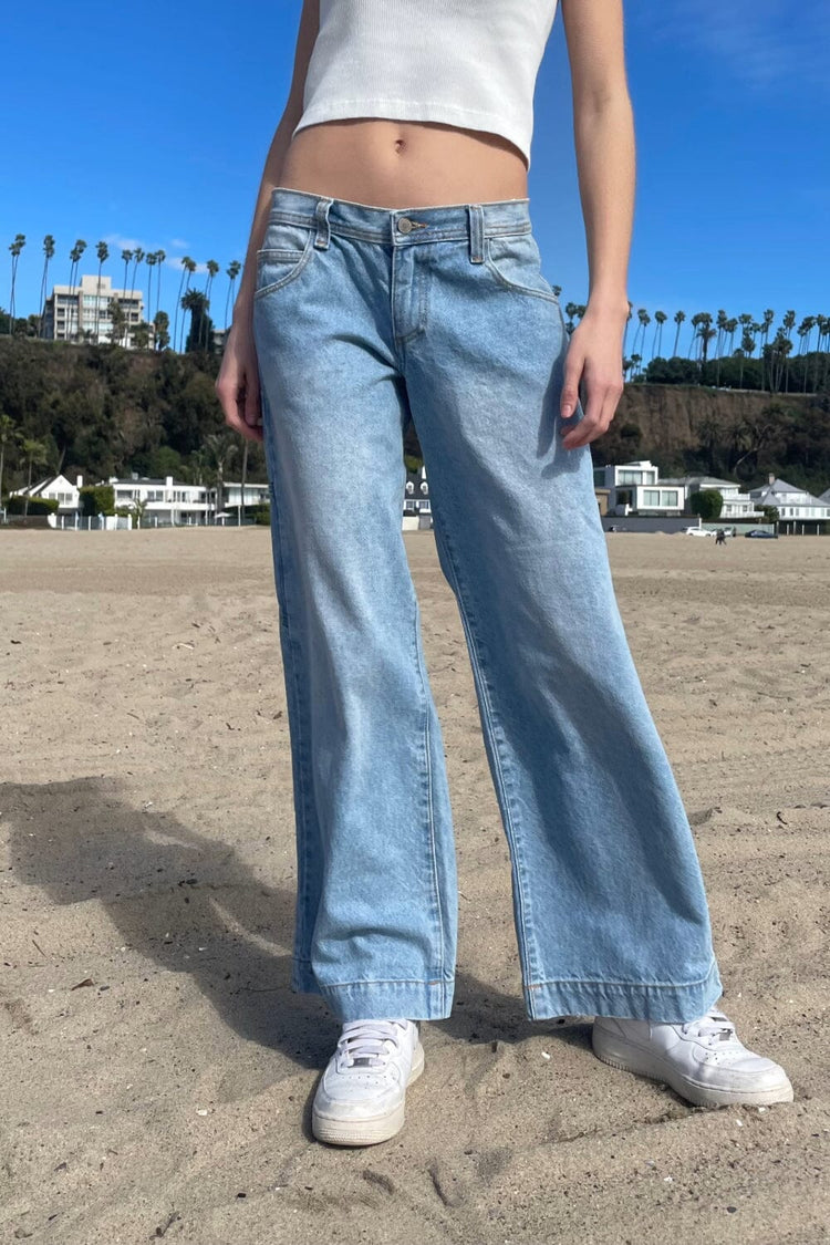 Gracie Jeans | Light Denim / S/M