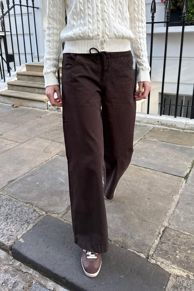 Frankie Pants | Dark Brown / S