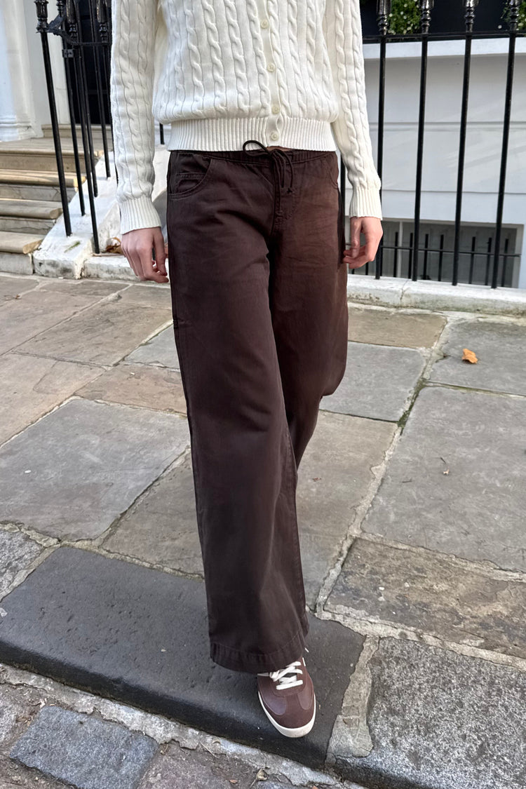Frankie Pants | Dark Brown / S