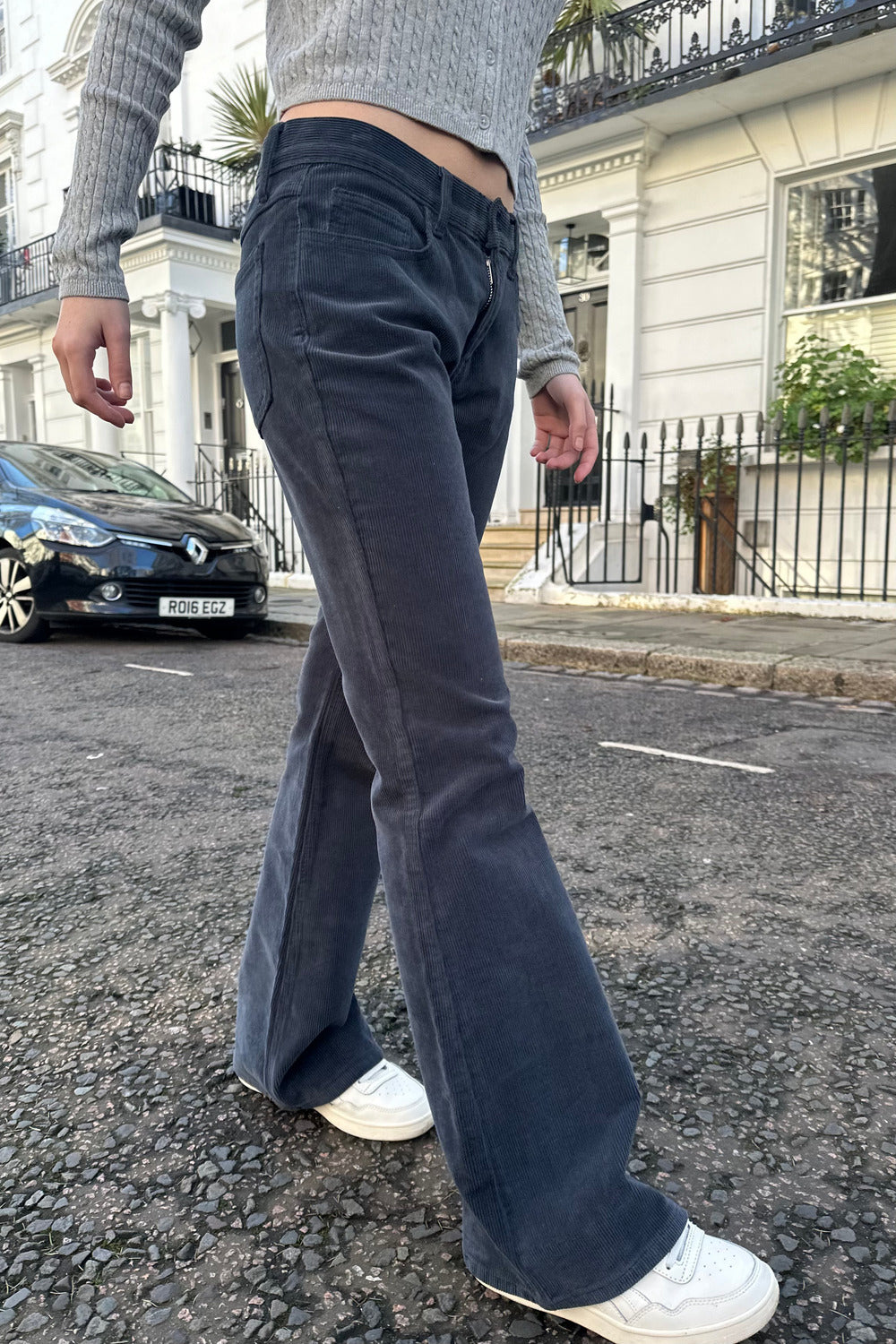 Navy Blue Corduroy / S