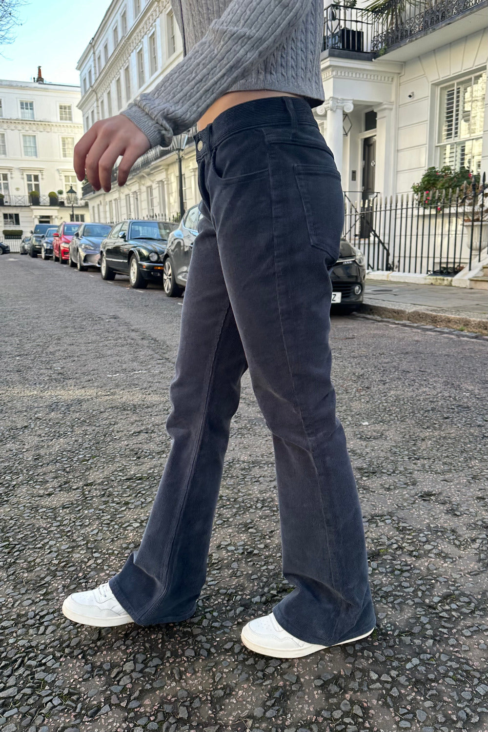 Navy Blue Corduroy / S