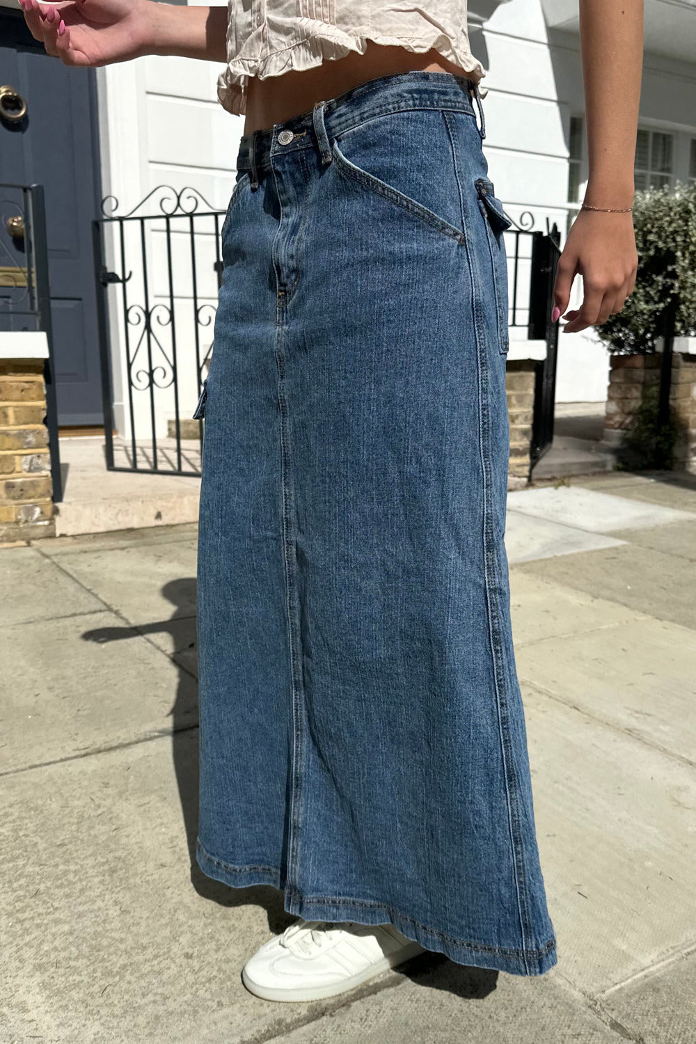 Kenzie 90 s Denim Skirt