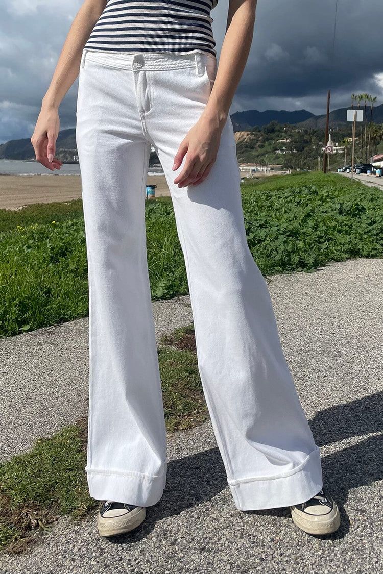 Ashley Pants | White / S/M