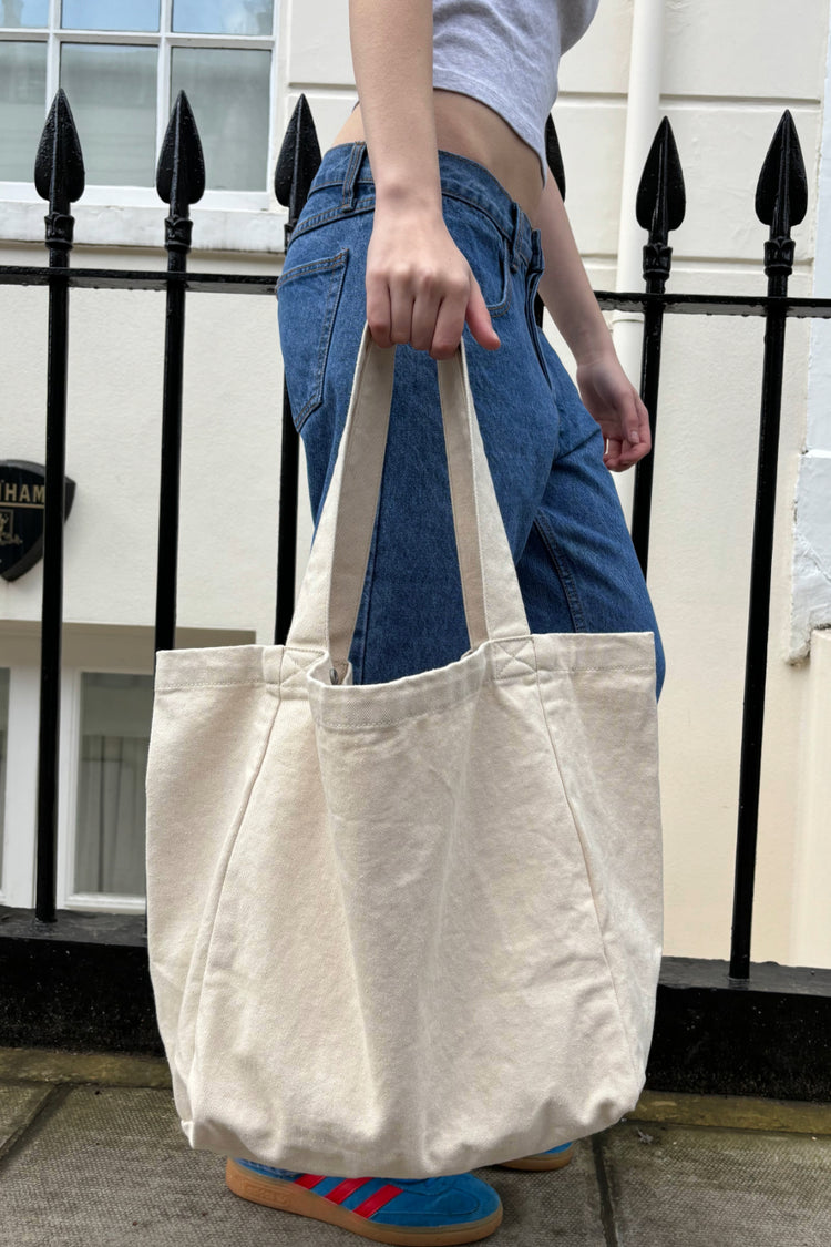 Large Tote Bag | Ivory