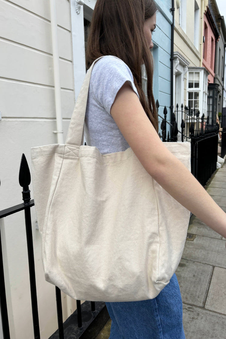 Large Tote Bag | Ivory