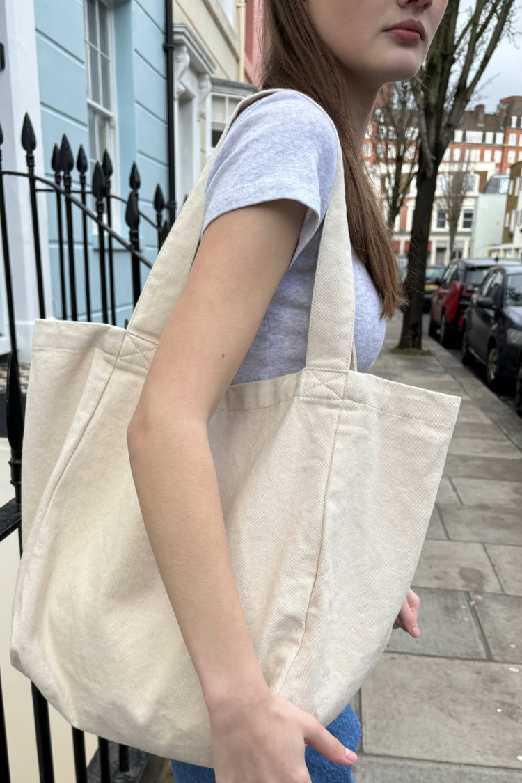 Large Tote Bag | Ivory