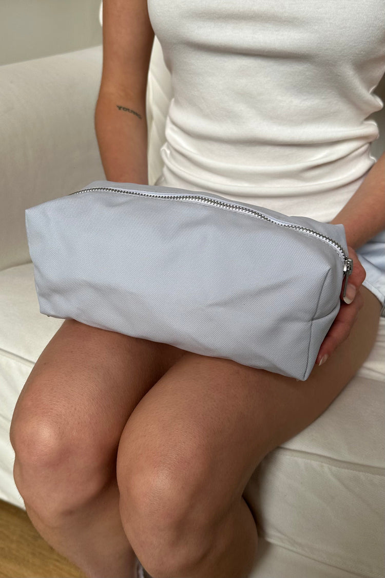 Mini Makeup Bag | Light Blue