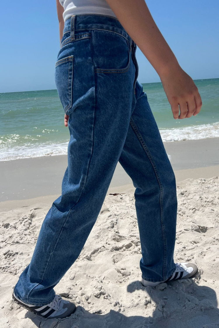 Saylor Denim Jeans | Mid Blue Denim / S