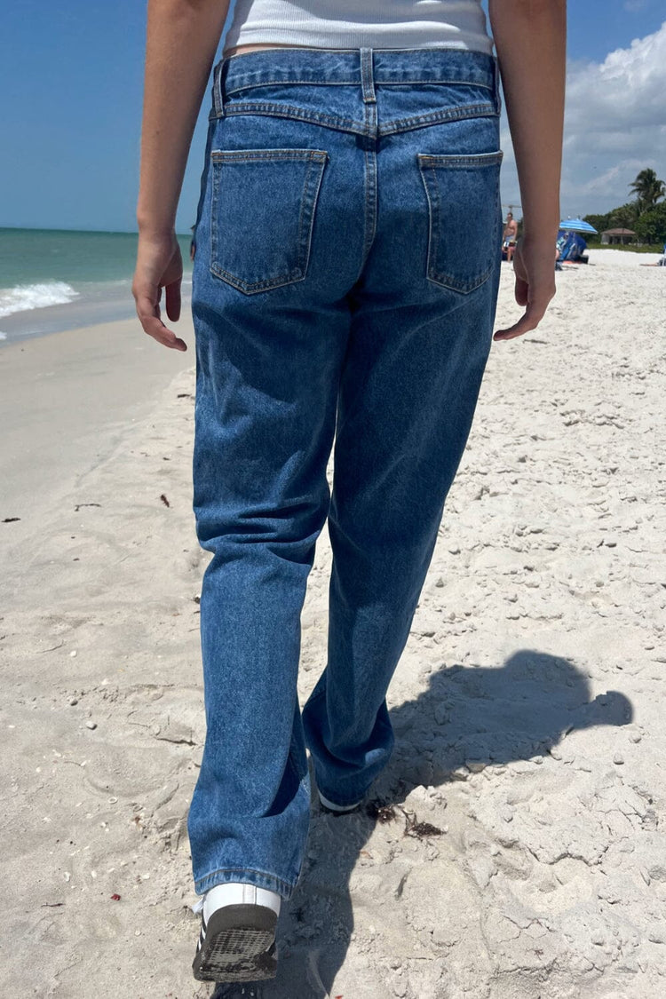 Saylor Denim Jeans | Mid Blue Denim / S