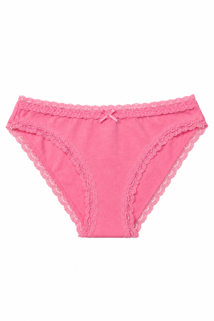 Lace Underwear | Bubblegum Pink / XS/S
