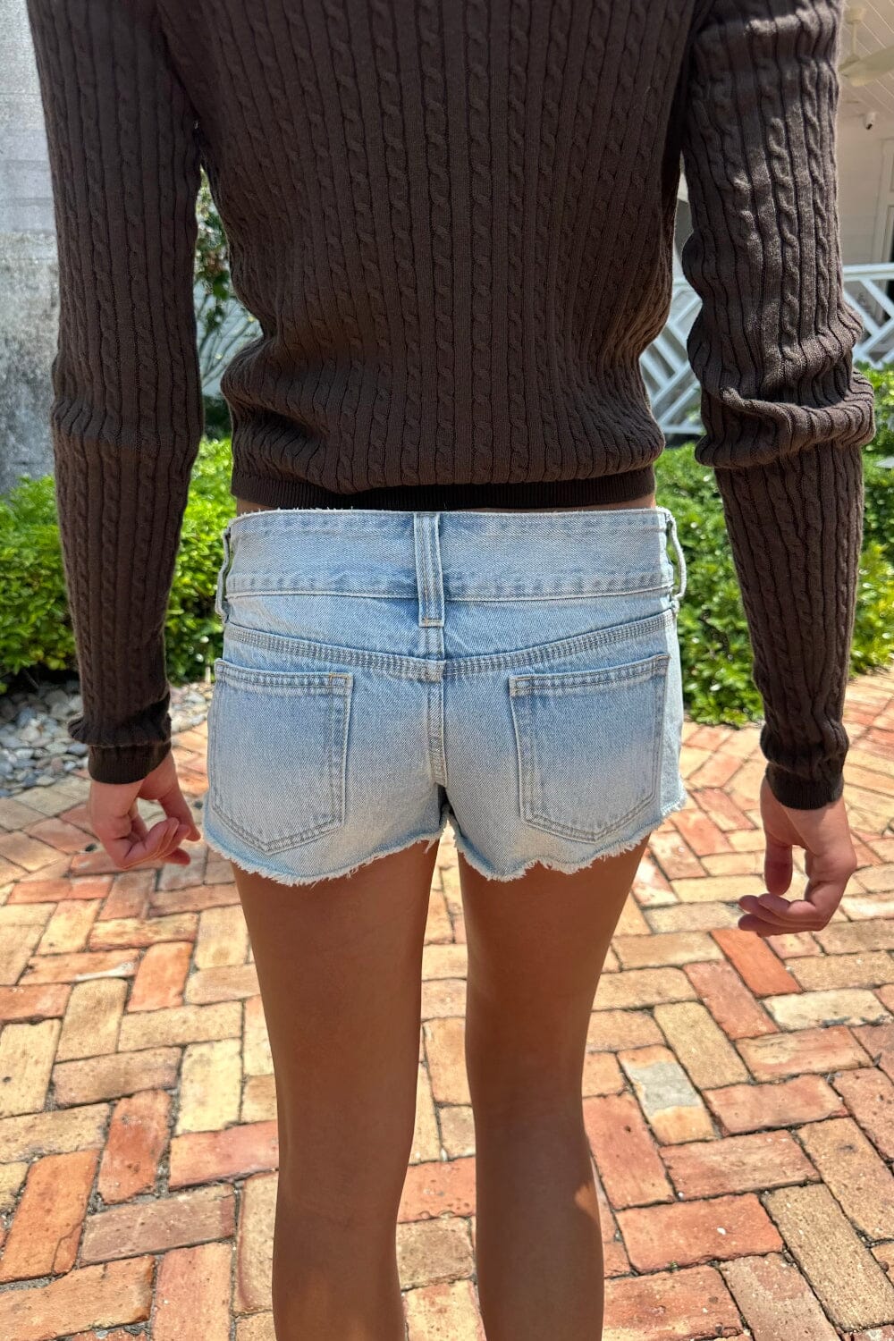 Elsie Denim Shorts | Light Denim / S