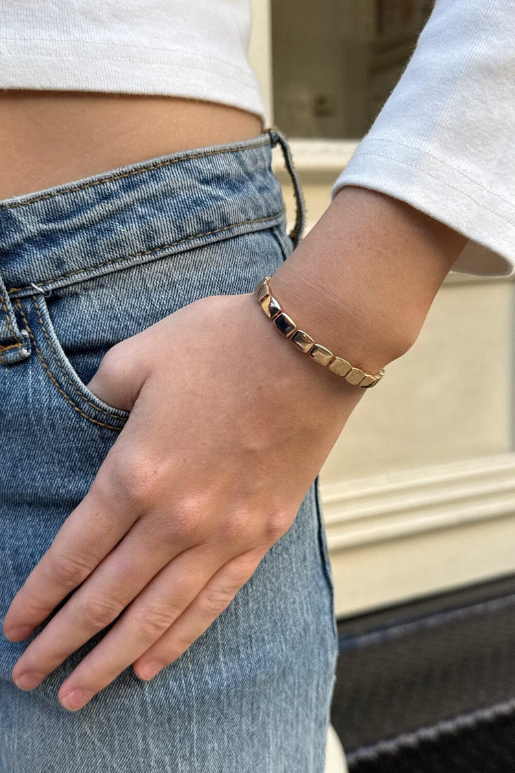 Beads Bracelet | Gold