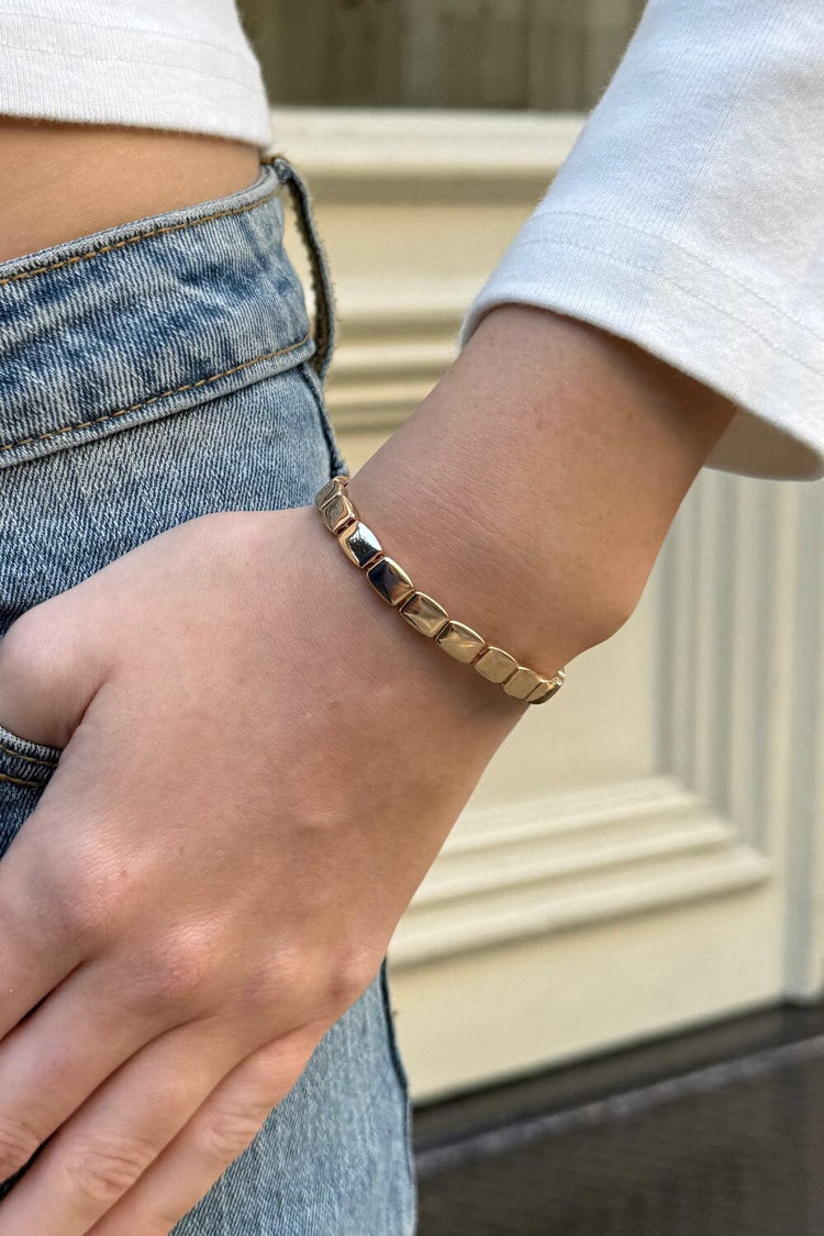 Beads Bracelet | Gold