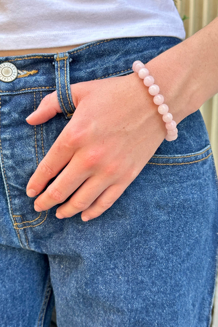 Beaded Bracelet | Pink