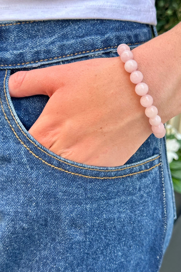 Beaded Bracelet | Pink