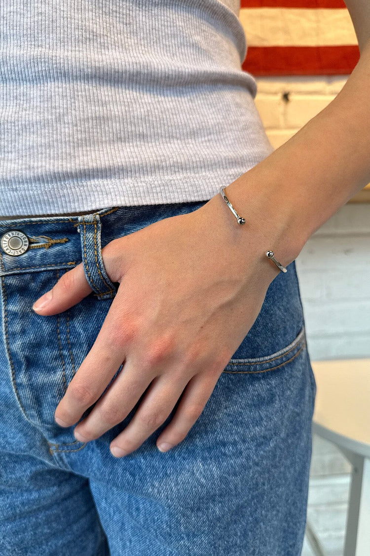 Bangle Bracelet | Silver