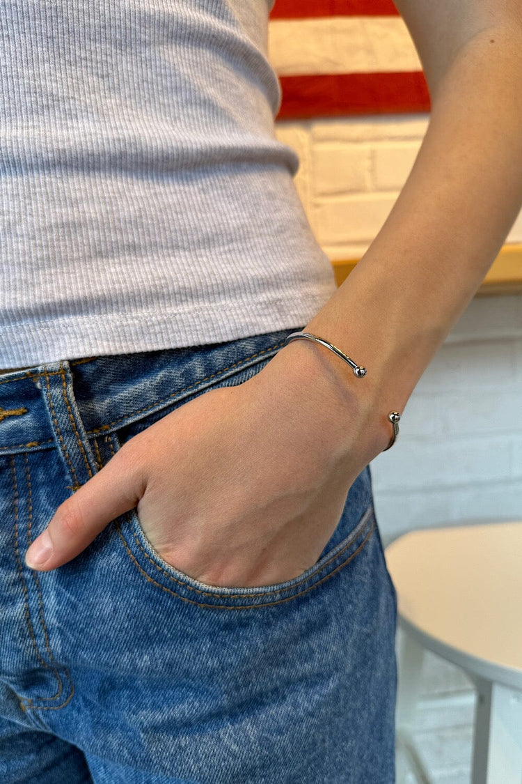 Bangle Bracelet | Silver