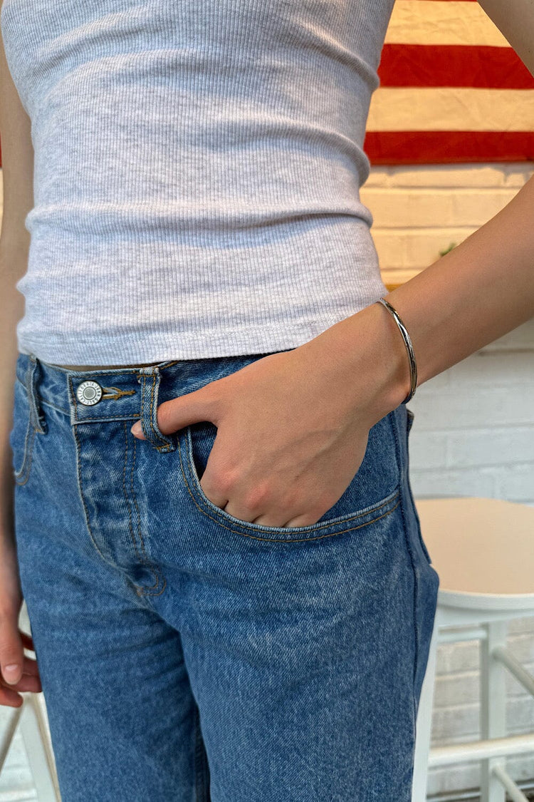 Bangle Bracelet | Silver