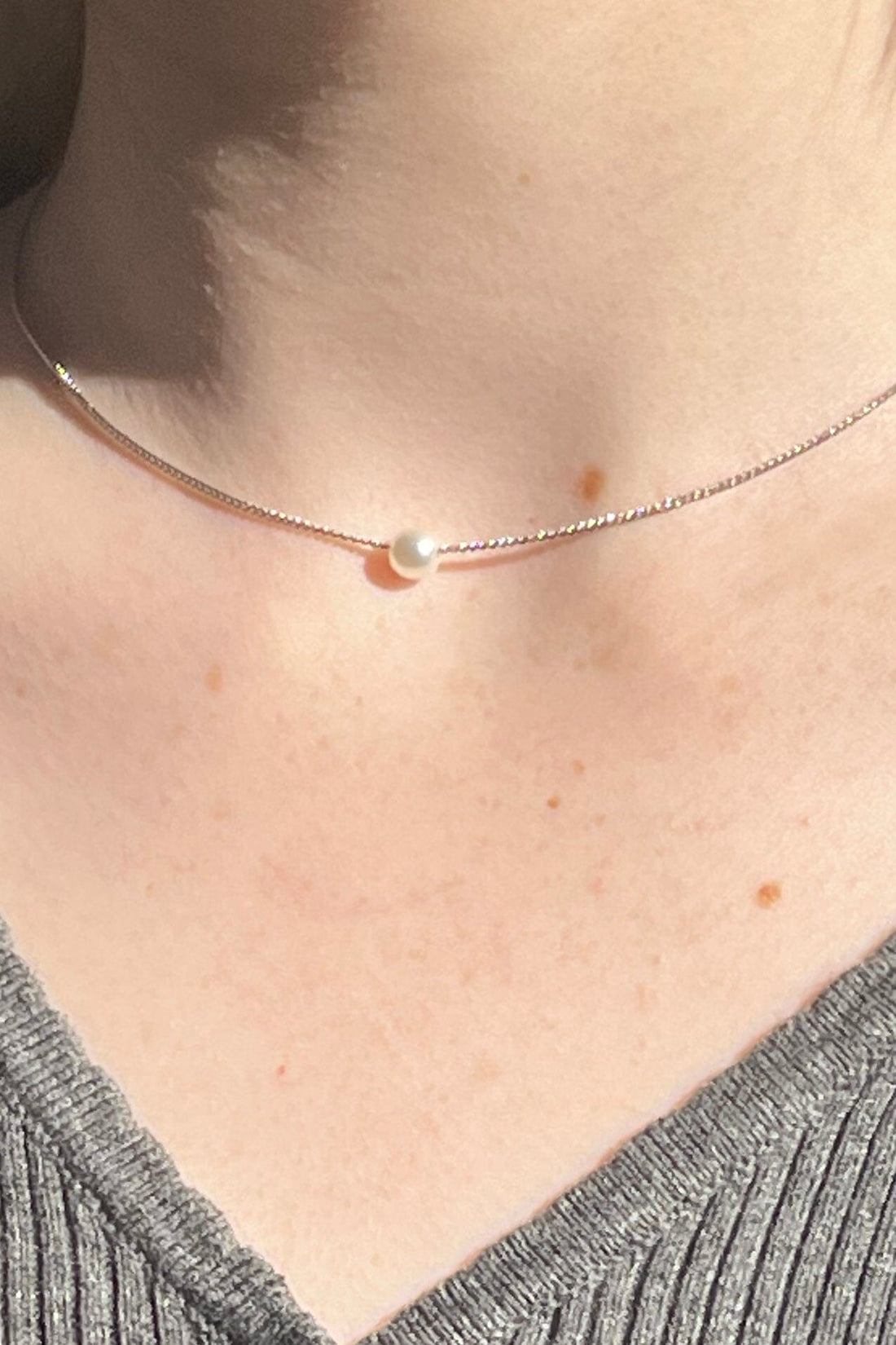 Faux Pearl Necklace Brandy Melville UK