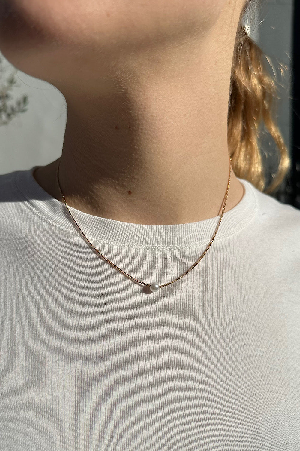Faux Pearl Necklace Brandy Melville UK
