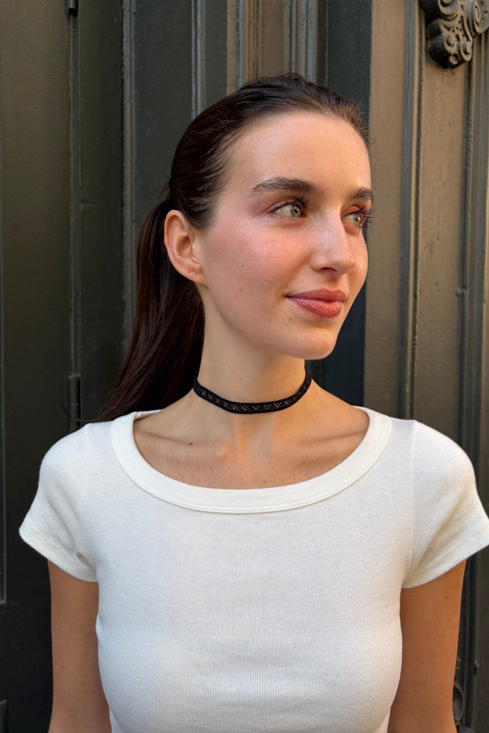 Chevron Choker | Black
