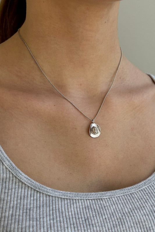 Brandy melville thick sale silver chain necklace