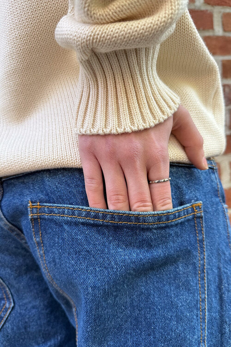 Beads Band Ring | Silver