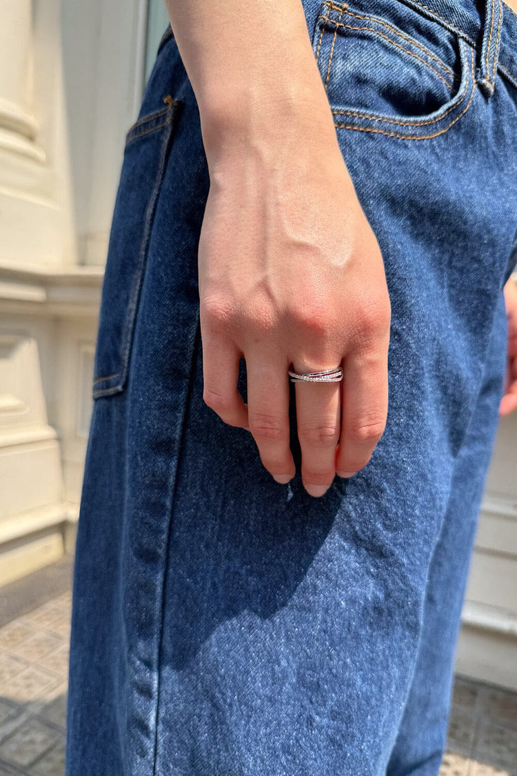 Intertwined Rings | Silver