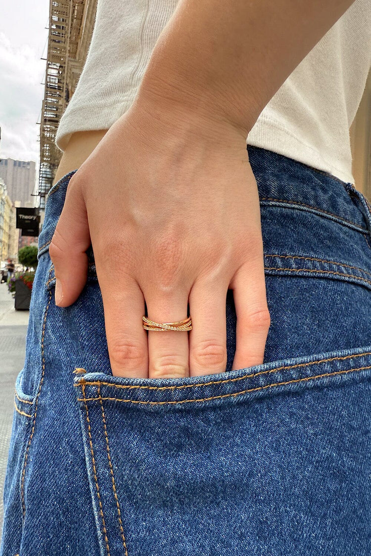 Intertwined Rings | Gold