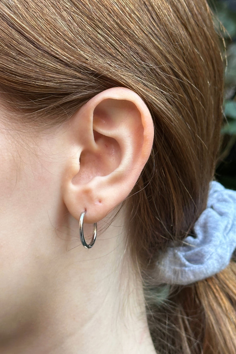 Hoop Earrings | Silver