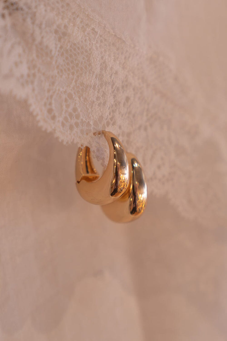 Chunky Hoop Earrings – Brandy Melville UK - Main Image