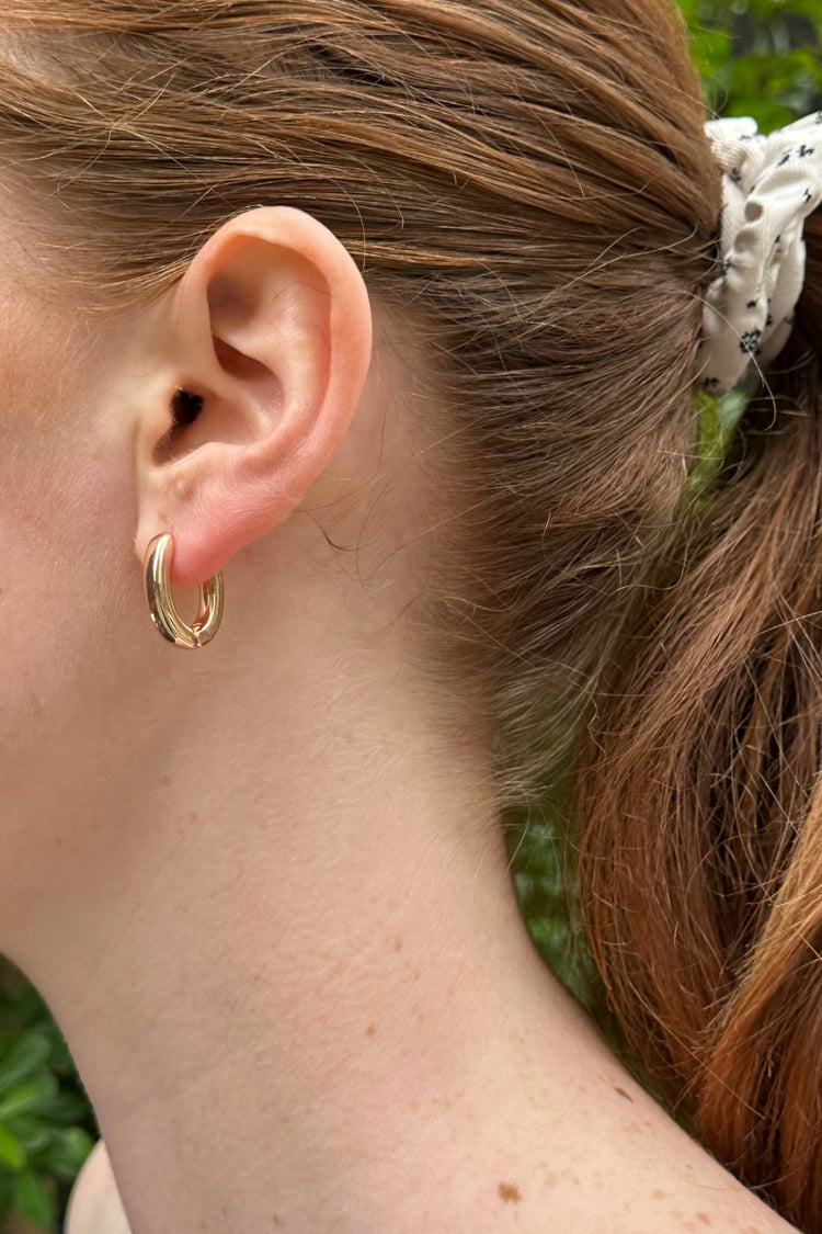 Hoop Earrings | Gold