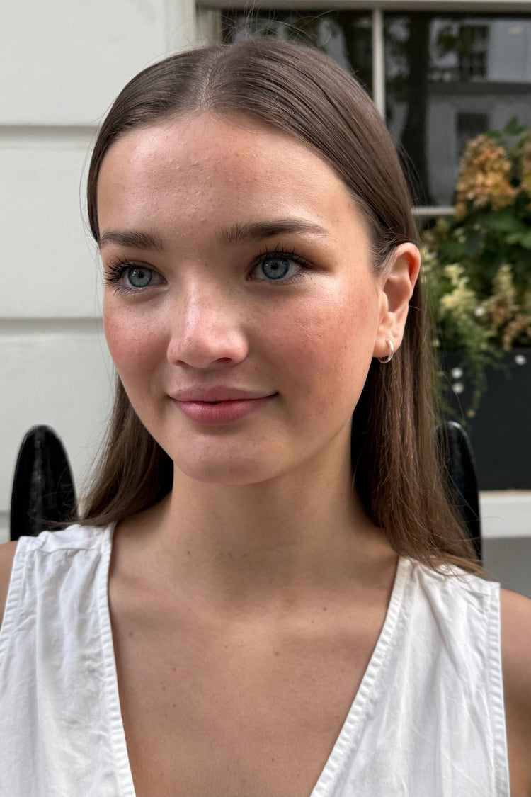 Sterling Silver Mini Hoops | Silver