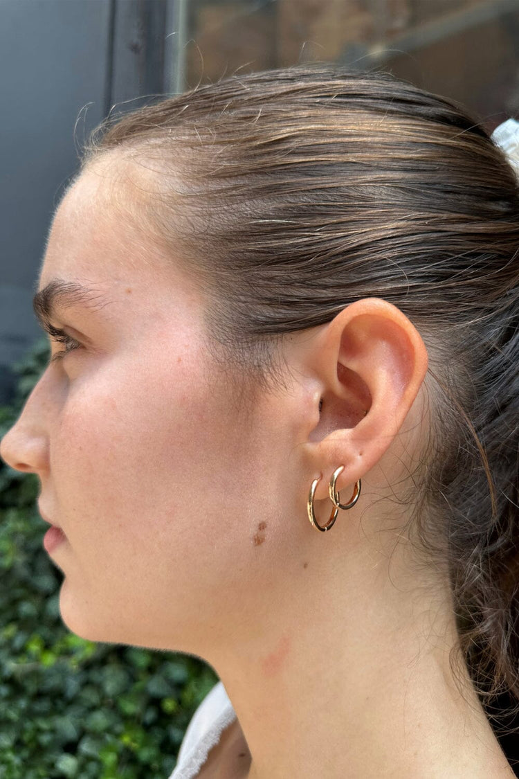 Hoops Earrings Set | Gold