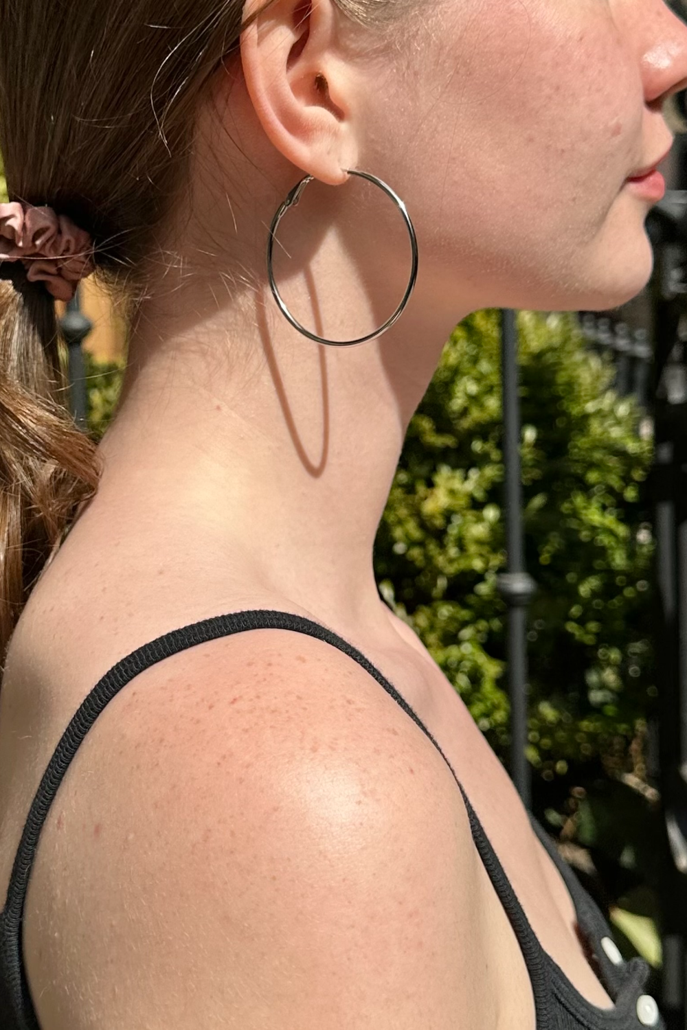 Stainless Steel Hoop Earrings