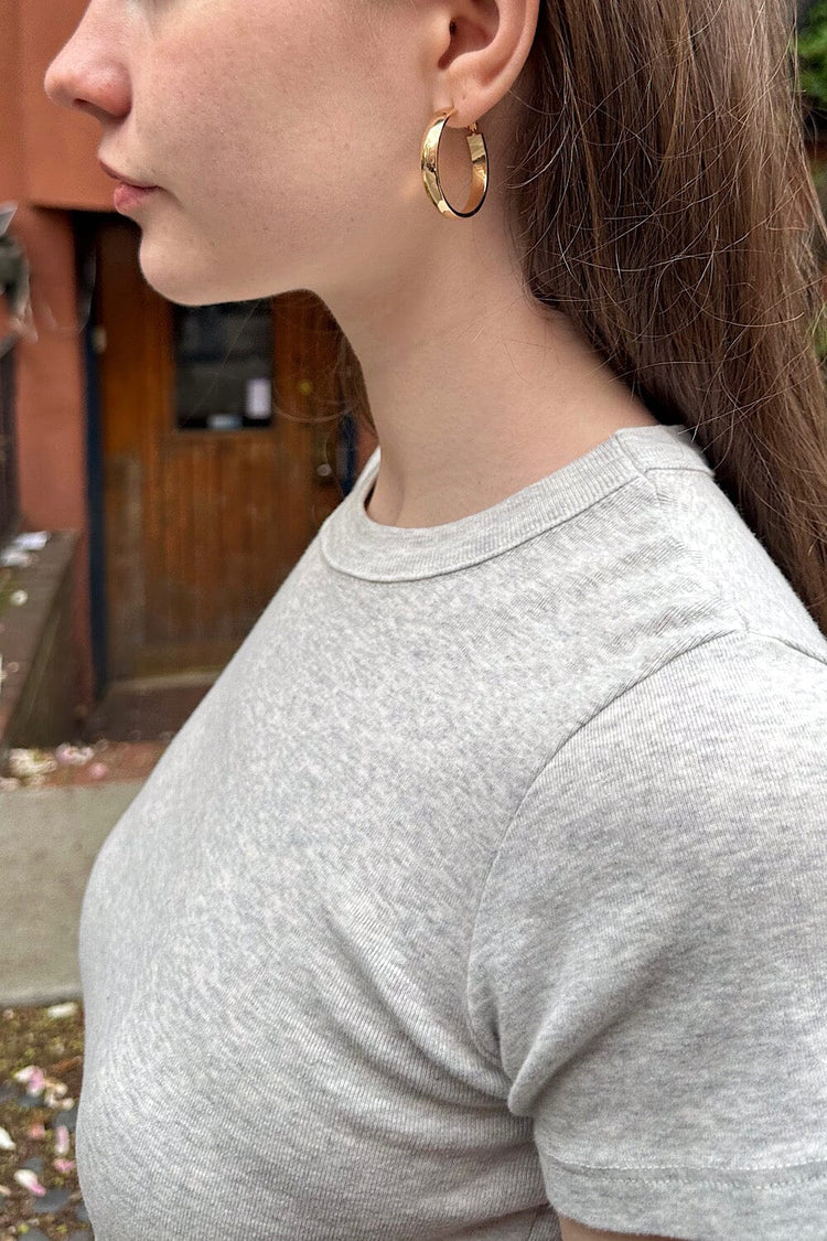 Hoop Earrings | Gold