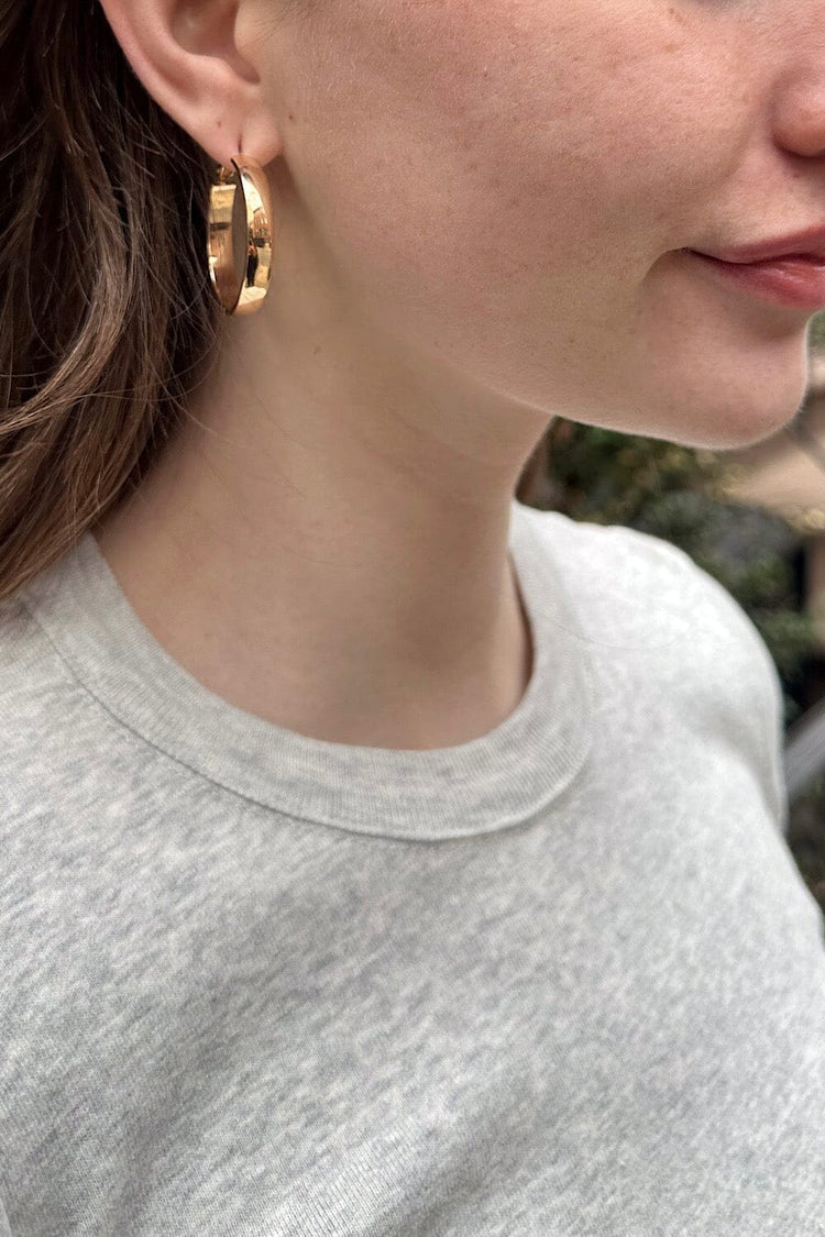 Hoop Earrings | Gold