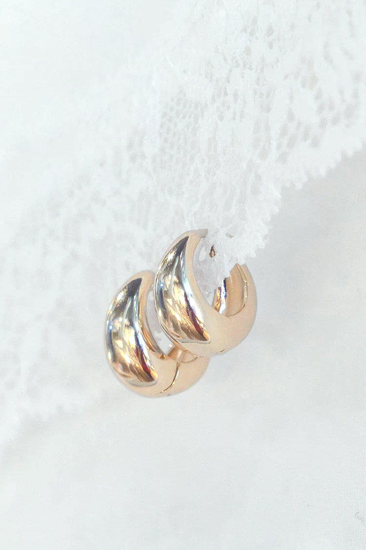 Hoop Earrings | Gold
