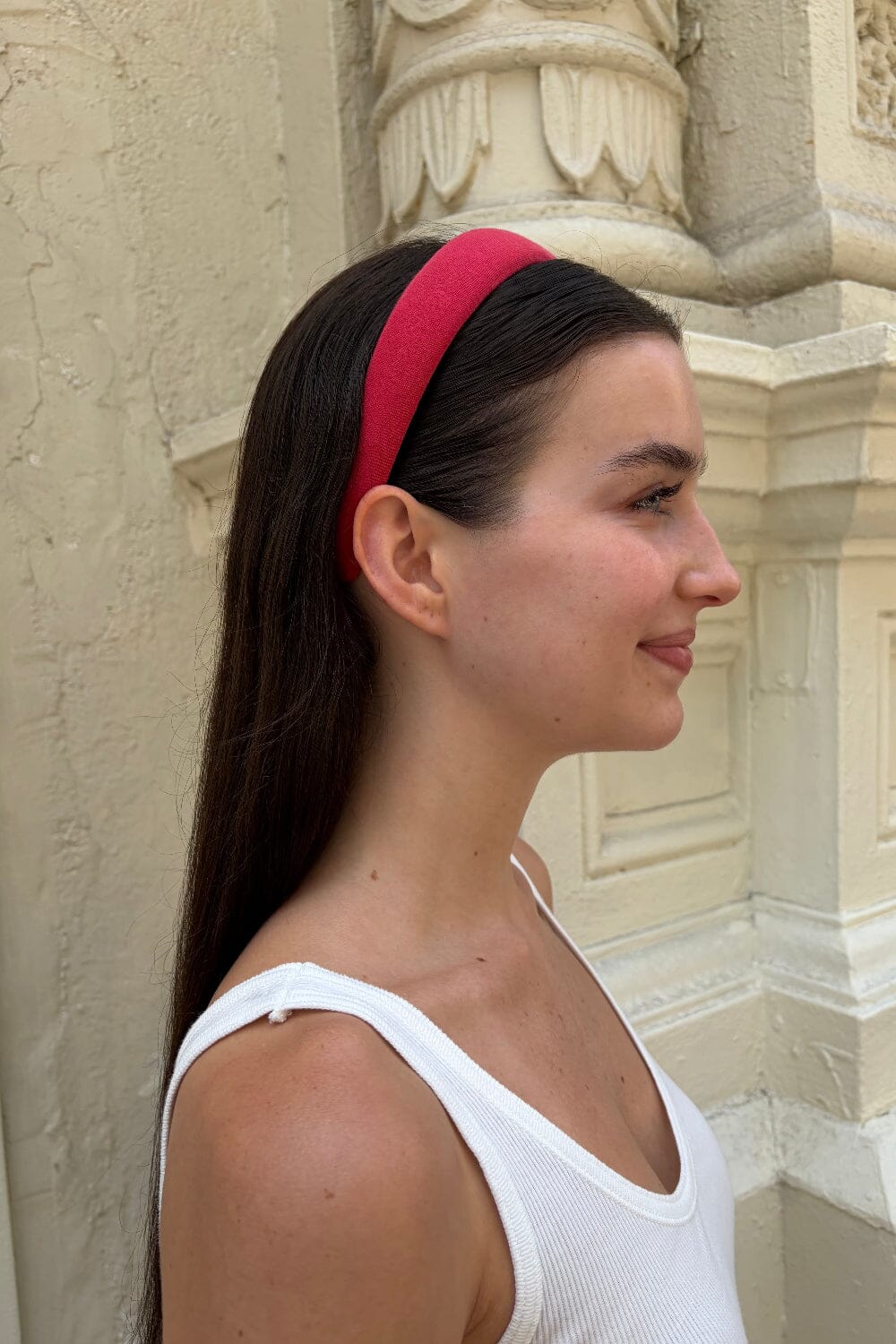 Solid Headband | Viva Magenta