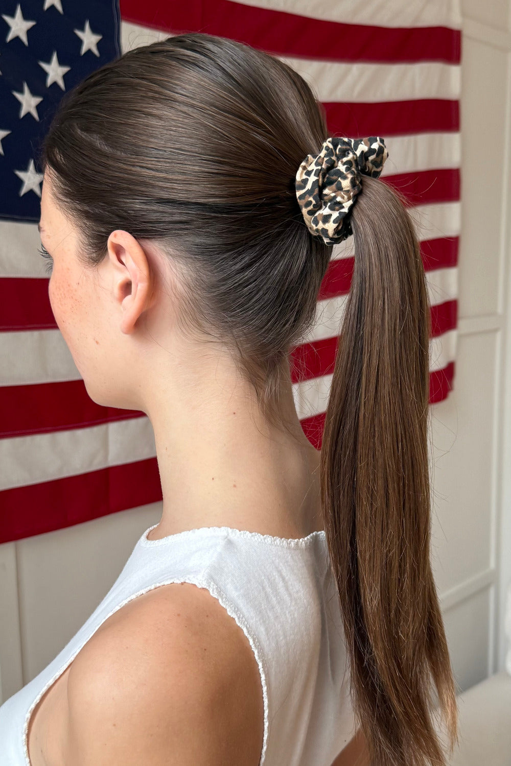 Leopard Print Scrunchie | Leopard Print