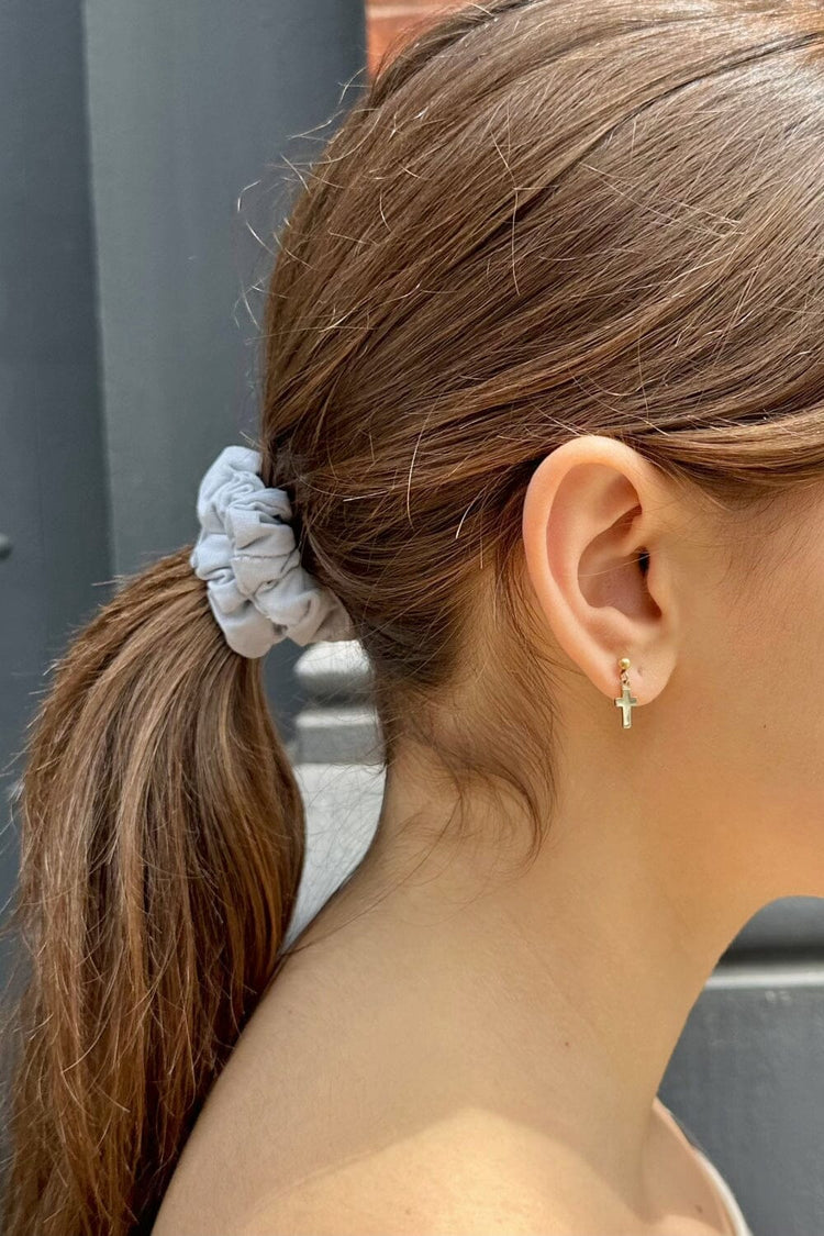 Thin Blue Scrunchie | Light Blue