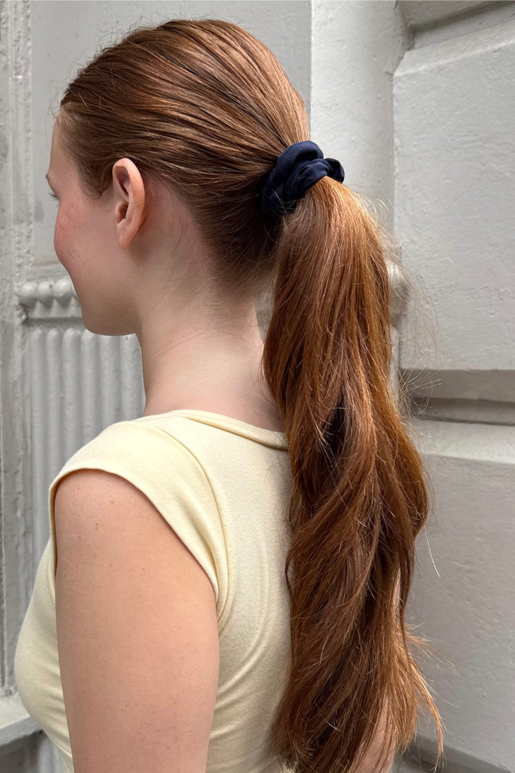 Basic Scrunchie | Navy Blue