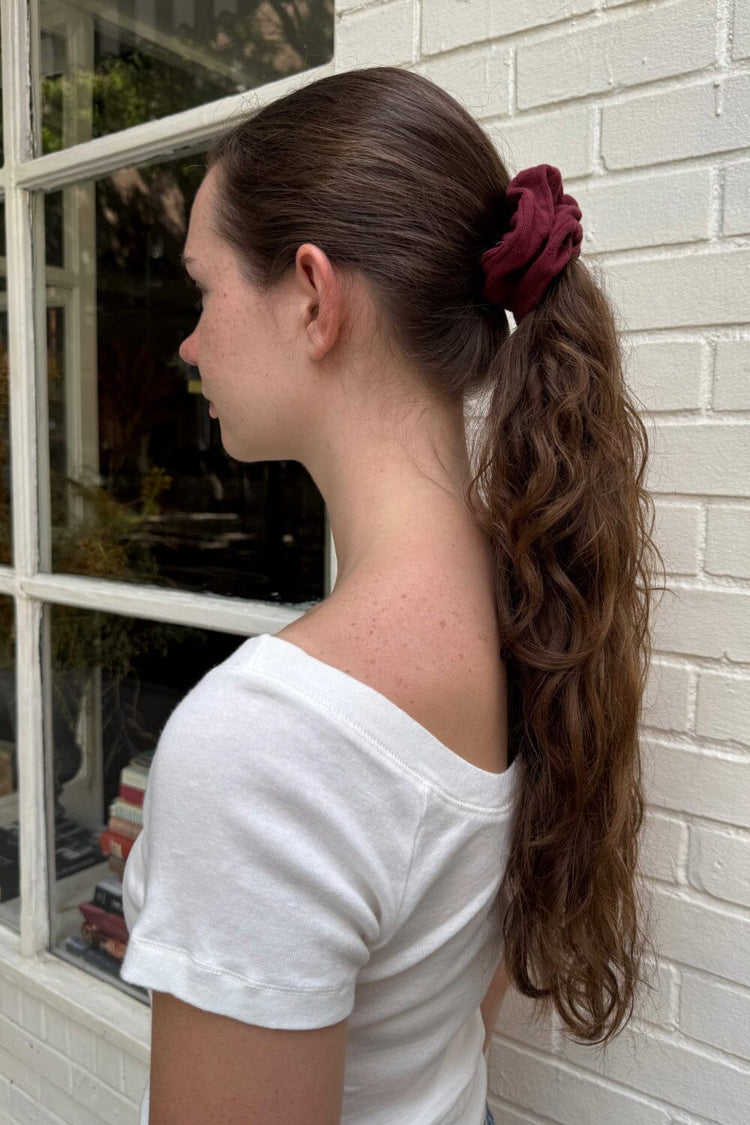 Scrunchie | Burgundy