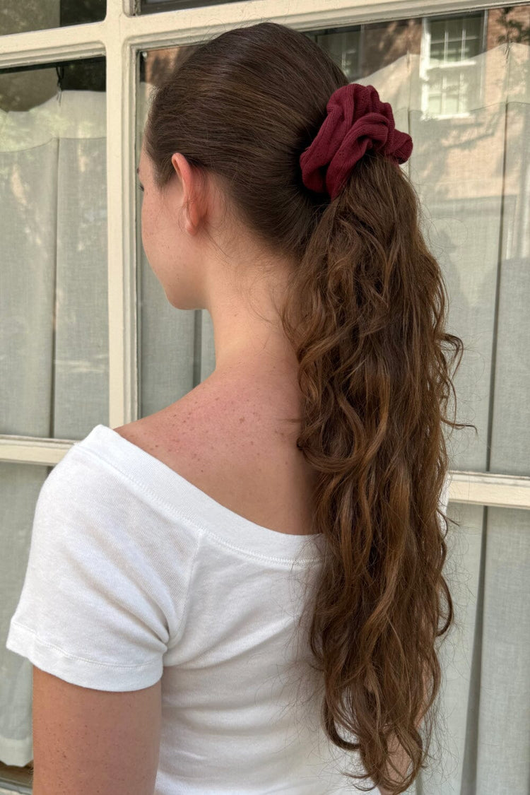 Scrunchie | Burgundy