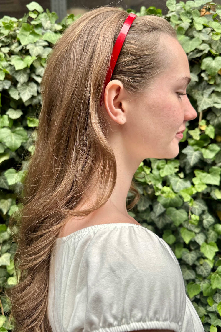 Thin Headband | Red