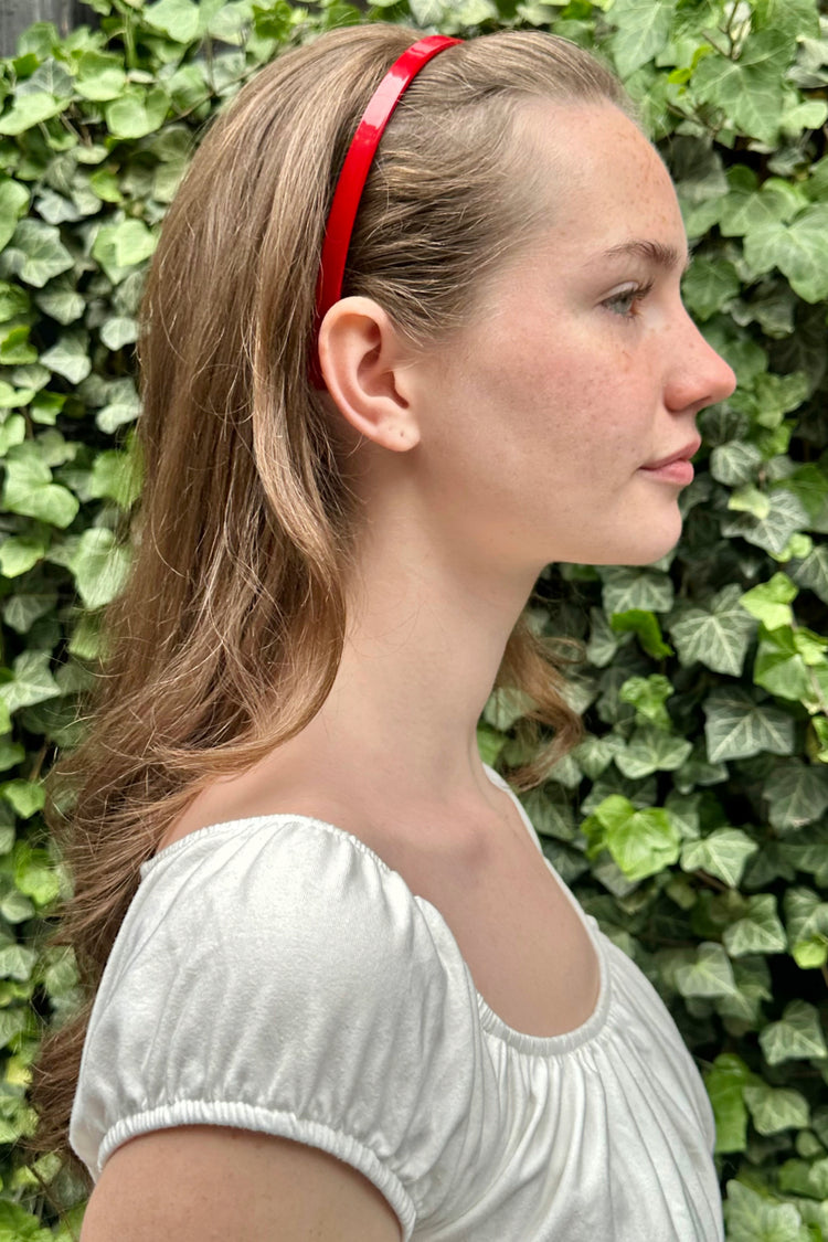 Thin Headband | Red