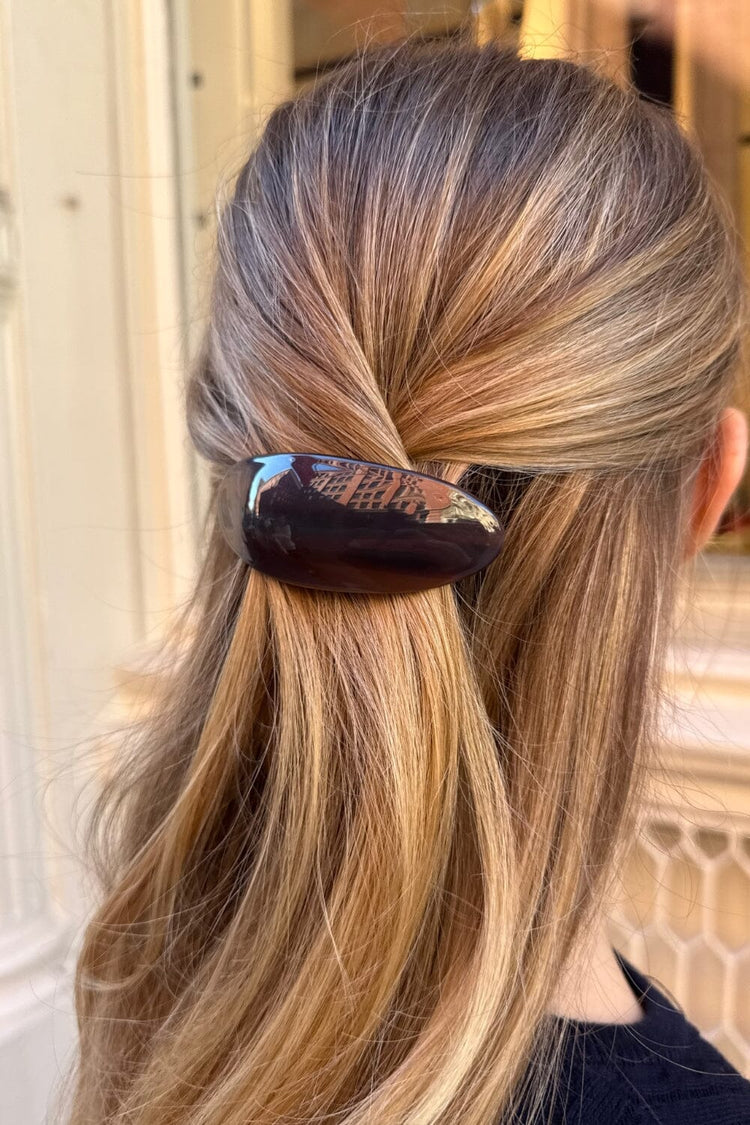 Hair Clip | Brown