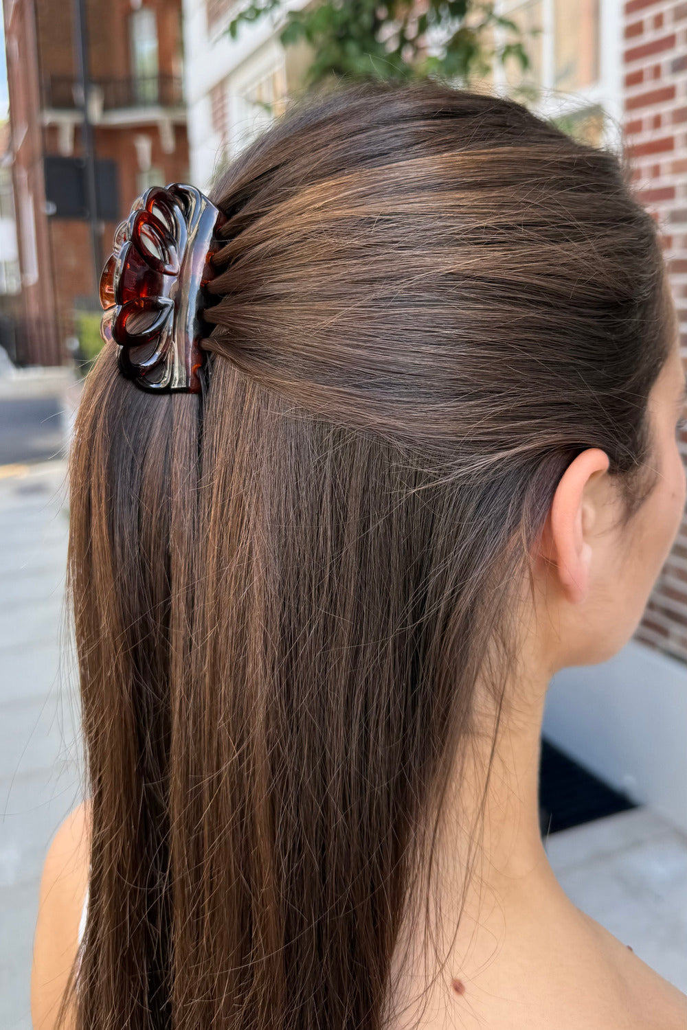 Hair Clip | Brown