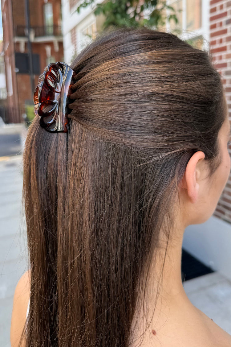 Hair Clip | Brown